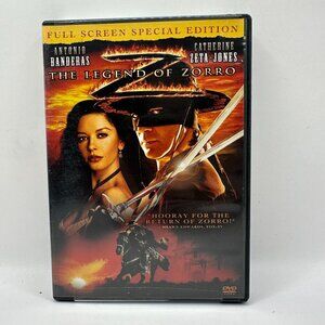 The Legend Of Zorro Full Screen Special Edition DVD Rated PG Sony Pictures